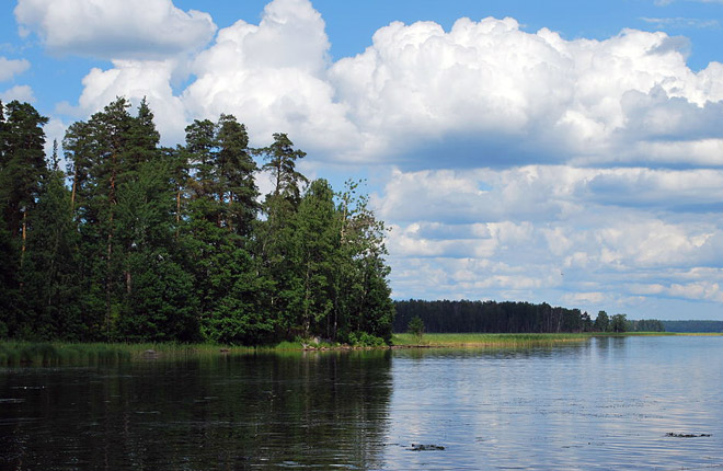 Озеро Глубокое, Выборгский район Ленинградской области