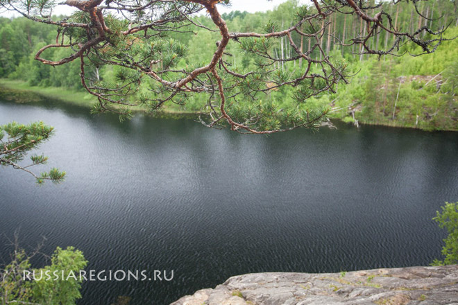 Озеро Ястребиное, Приозерский район Ленинградской области
