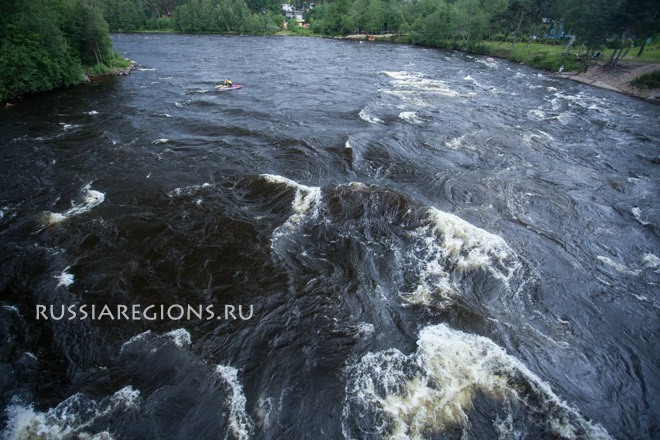 Река Вуокса, Россия, Ленинградская область, Приозерский район