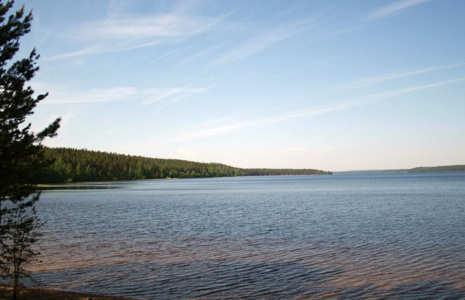 Озеро Высокинское, Ленинградская область