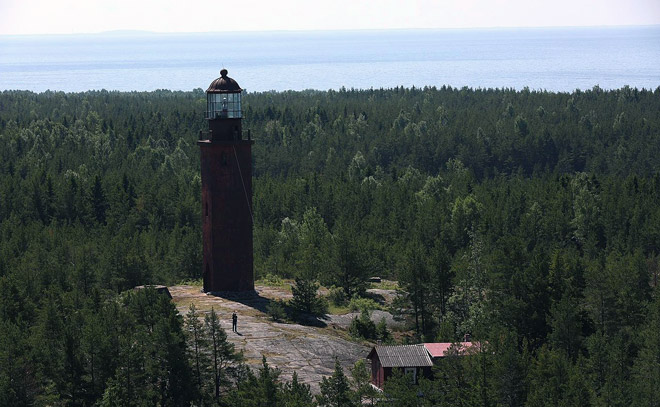 Большой Тютерс, маяк, Финский залив